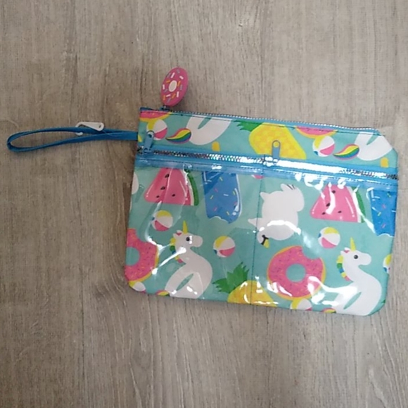 Morgan Home swimsuit saver small items holder waterproof zippered bag clutch - Picture 8 of 10